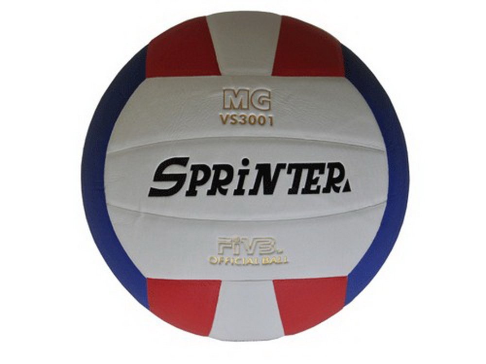 Мяч волейбольный №5 Sprinter, клееный, синтетическая кожа VS3001