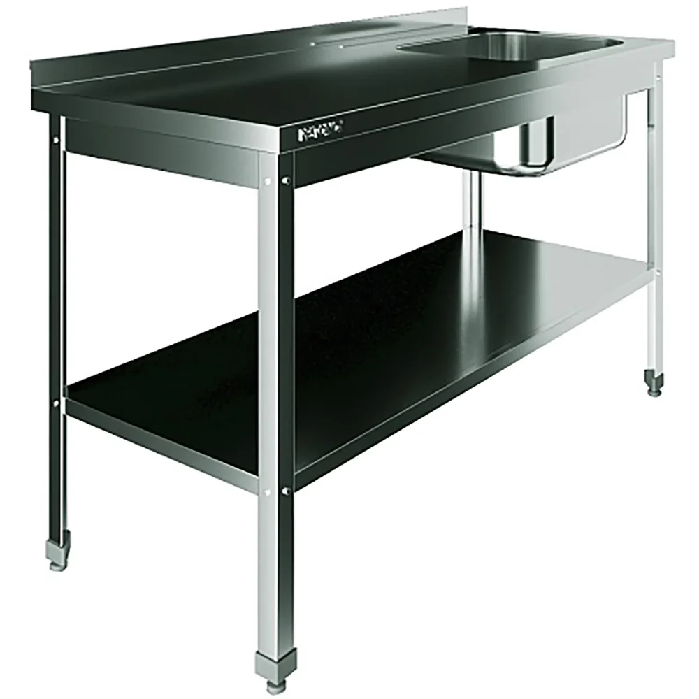 Ванна моечная с рабочей поверхностью ВМЦР/1-14/7-БПП-ЭН