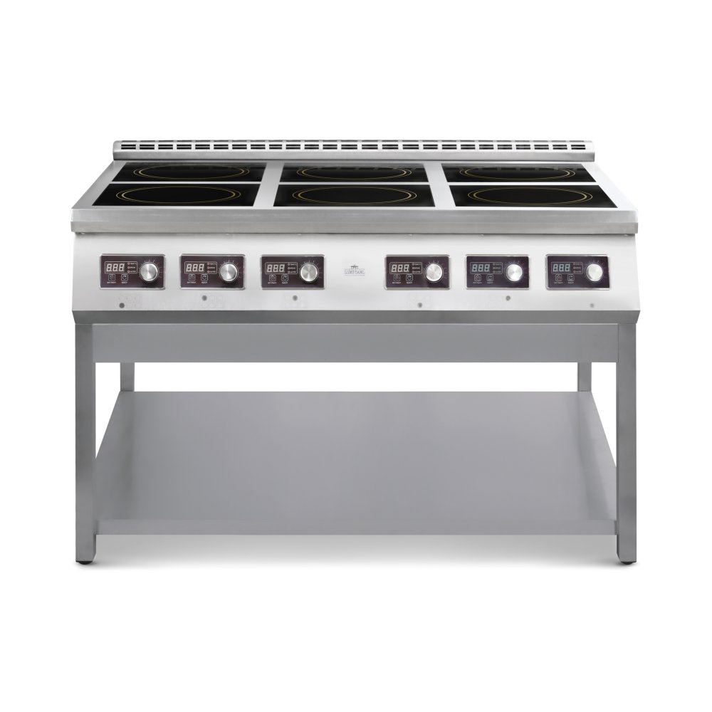 Плита индукционная Luxstahl ПИ 6-912 с подставкой