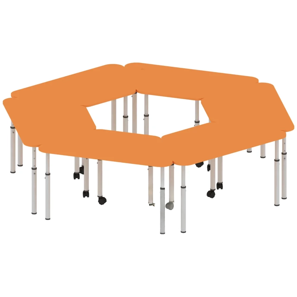 Стол модульный, комплект из 6 столов ШКАВ6