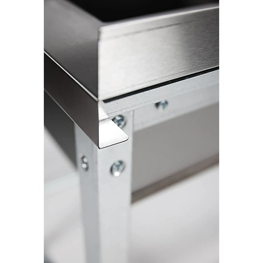 Ванна моечная с рабочей поверхностью с бортом ВМСР/1-10/6-БПО-ЭЦ