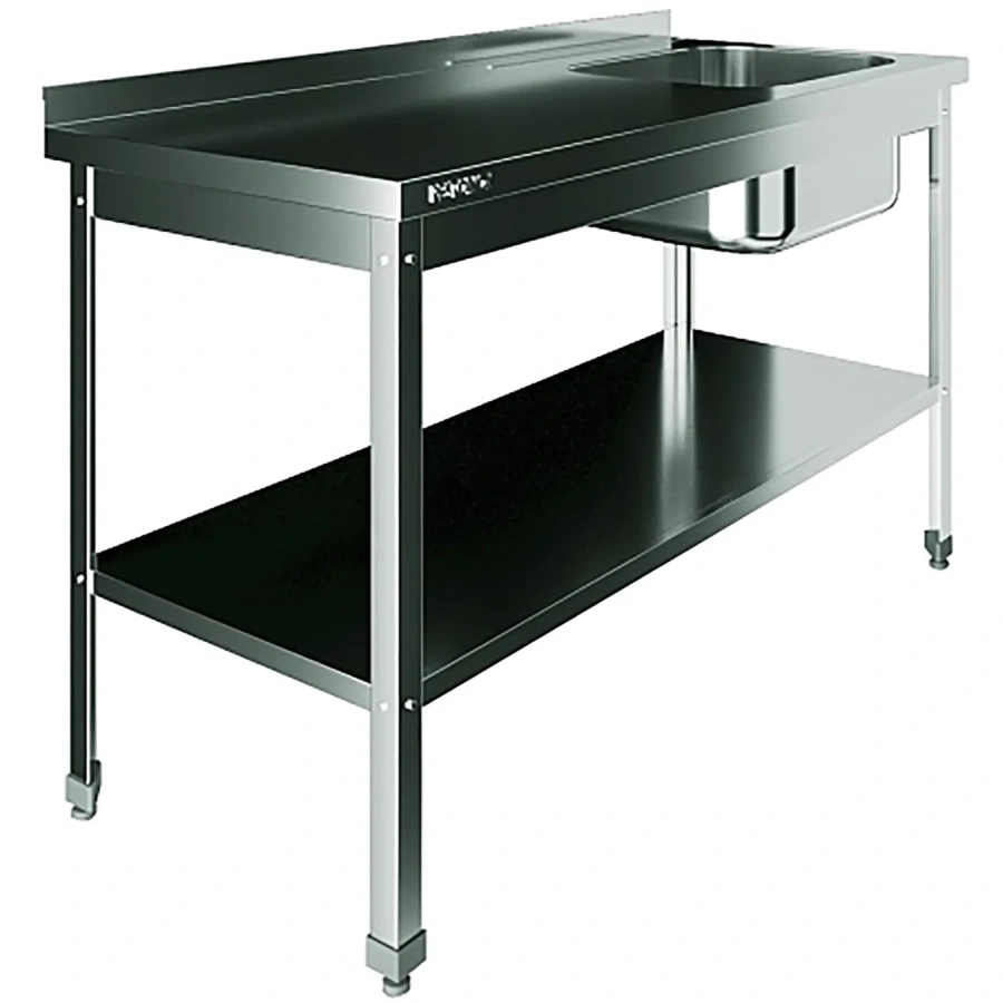 Ванна моечная с рабочей поверхностью ВМЦР/1-13/7-БПП-ЭН