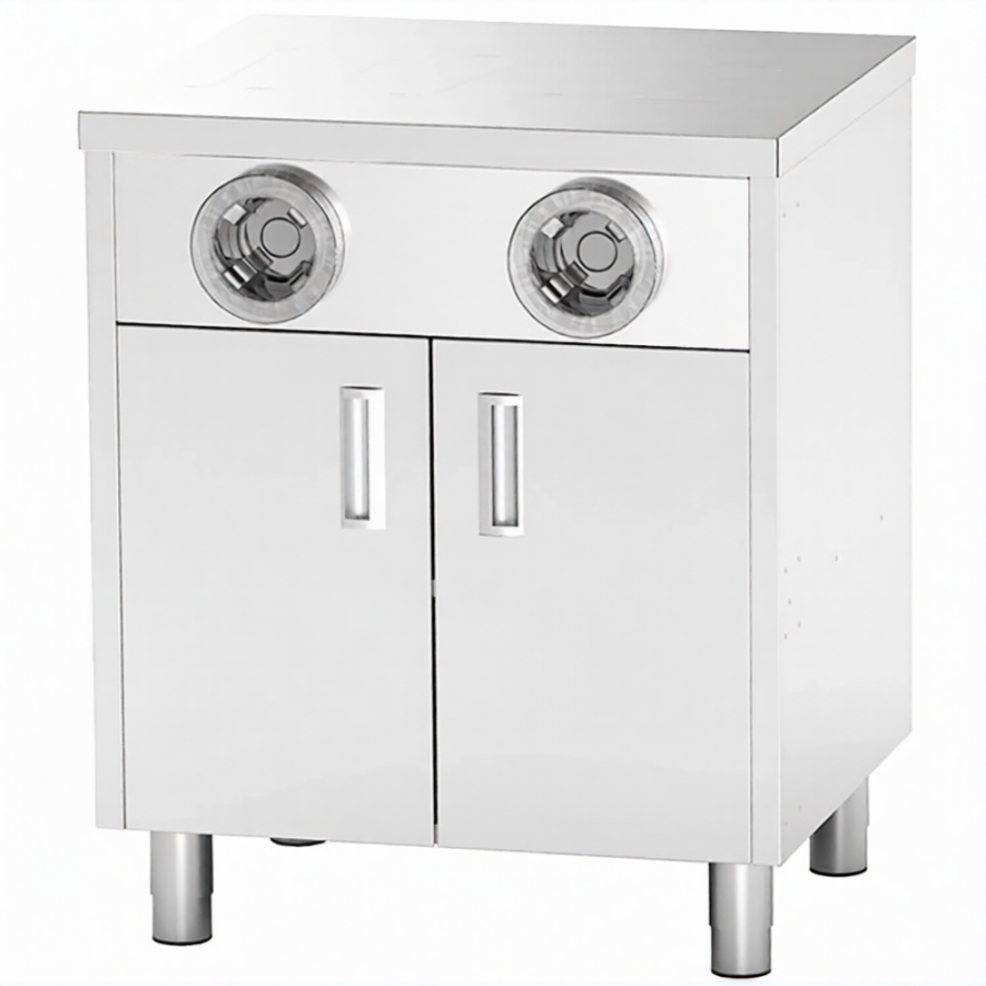 Стол-тумба с диспенсерами для стаканов СПЗРД2-7/7-Б