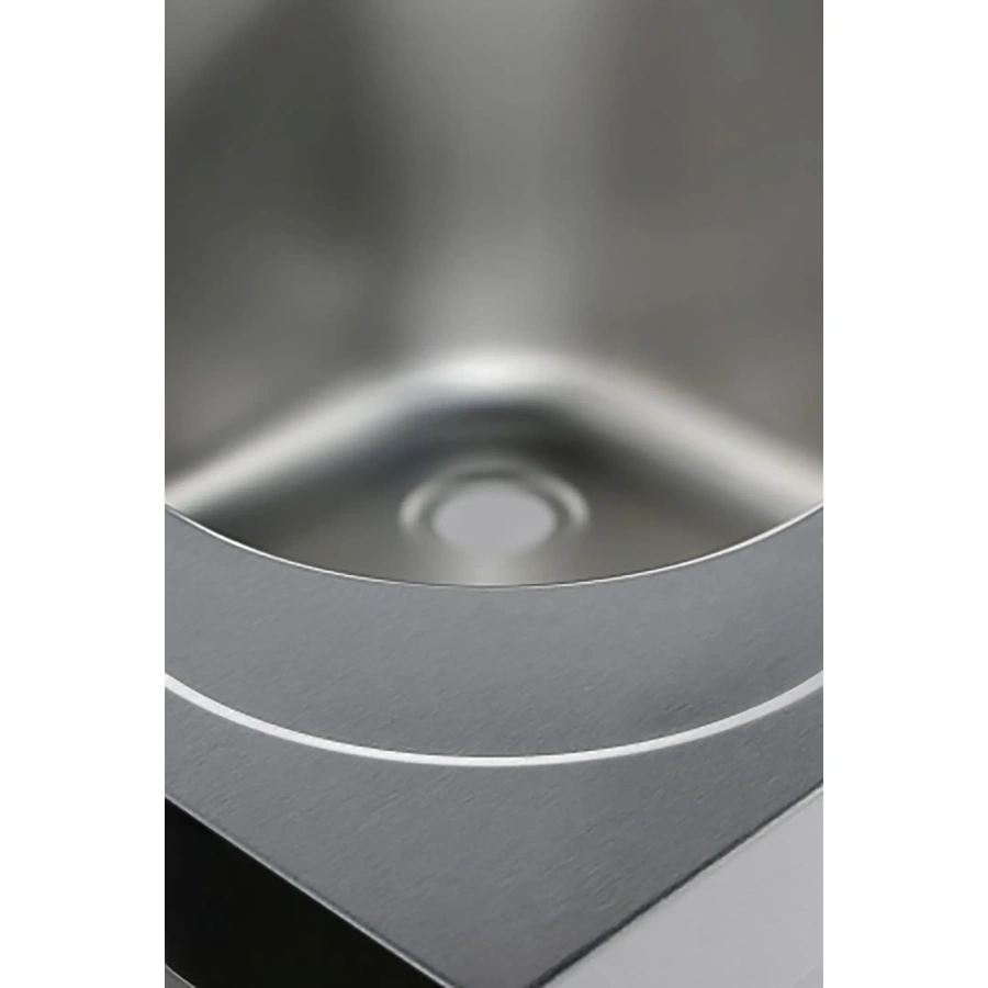 Ванна моечная двухсекционная цельнотянутая с бортом ВМЦ-2/15/6-БЛ