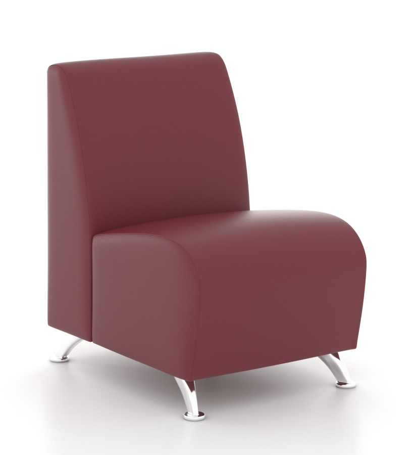 Прямой 1-м модуль Интер Хром