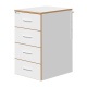 Тумба подв. выс. с 4 выдвиж. ящ. Mod. 400-4-ТЯпв