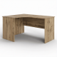 Стол рабочий угловой СУ левый (корпус и столешница ЛДСП дуб вотан)