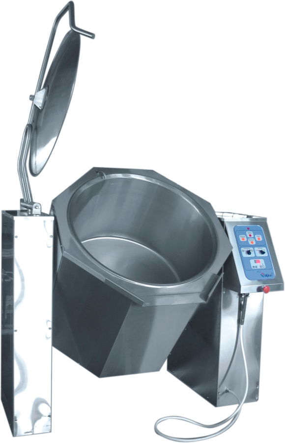 КОТЕЛ ПИЩЕВАРОЧНЫЙ КПЭМ-250 О опрокидывающийся, цельнотянутый (11000019161)