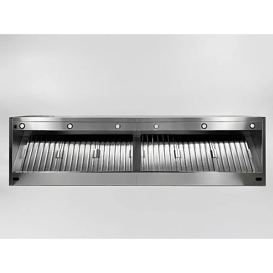 Зонт вытяжной пристенный с подсветкой ЗВПКП-09/14